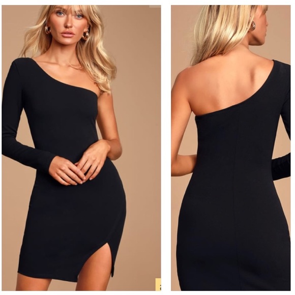 Lulus Dresses & Skirts - Lulus Soltera Body-con Black Dress